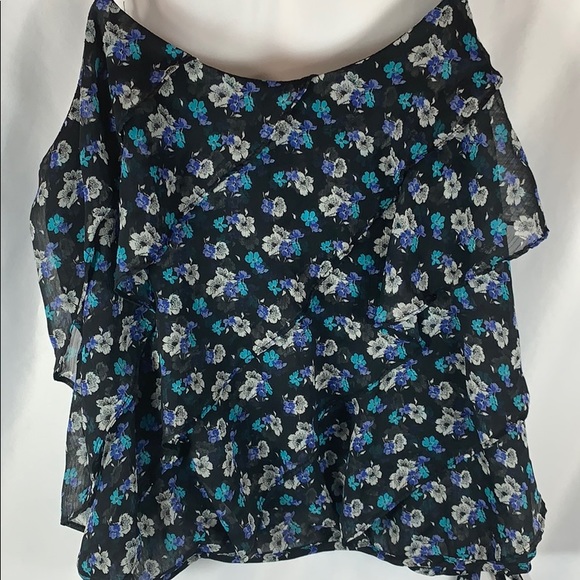 AEO Ruffled Floral Tank - Picture 2 of 7